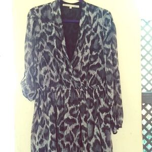 Rachel Roy black and gray dress